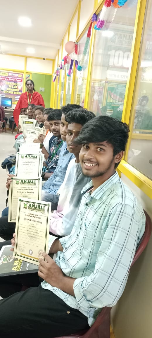 Anjali Computer Education Selaiyur - Convocation and Appreciation Day For Best Students photo 6